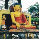 budist kadın heykeli
